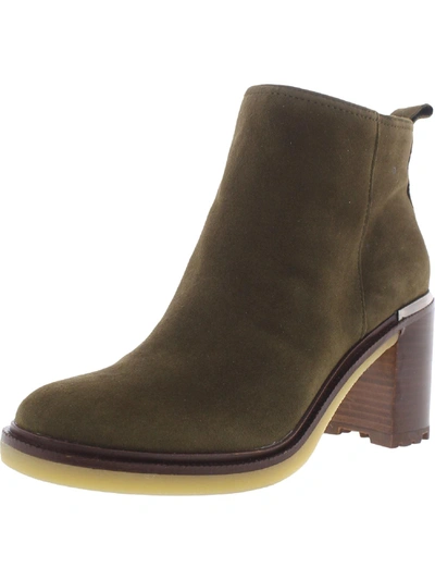 Shop Vince Camuto Gorgan Womens Bootie Ankle Boots In Green