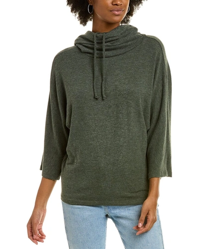 Shop Michael Stars Charlie Pullover In Green