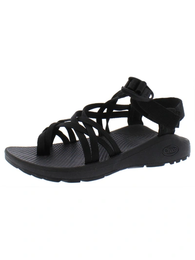Shop Chaco Zcloud X2 Womens Strappy Casual Sport Sandals In Black