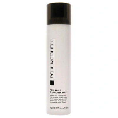 Shop Paul Mitchell Super Clean Extra Finishing Spray - Firm Style By  For Unisex - 9.5 oz Hair Spray