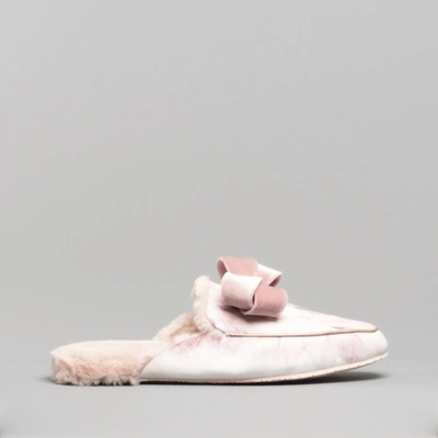 Shop Ted Baker Women's Bhaybe Satin Moccasin Slippers In Pink