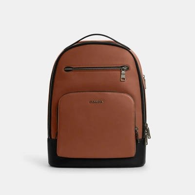 Shop Coach Outlet Ethan Backpack In Brown