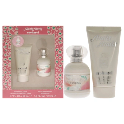 Shop Cacharel Anais Anais Loriginal By  For Women - 2 Pc Gift Set 1oz Edp Spray, 1.7oz Tender Body Lotion