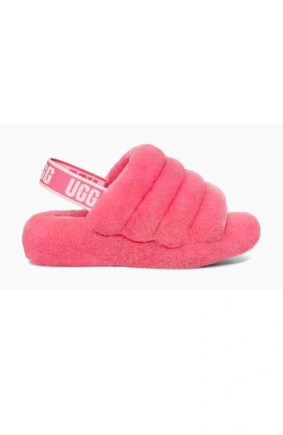 Shop Ugg Fluff Yeah Slide In Pink