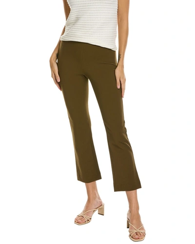 Shop Vince High-waist Crop Flare Pant In Brown