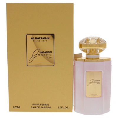 Shop Al Haramain Junoon Rose By  For Women - 2.5 oz Edp Spray