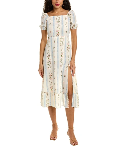 Shop Moonsea Dress In Beige