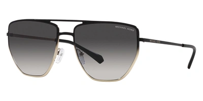 Shop Michael Kors Women's 60mm Sunglasses In Black