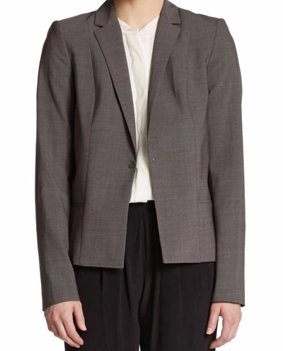 Shop Elie Tahari Women's Wendy Blazer In Gray In Grey