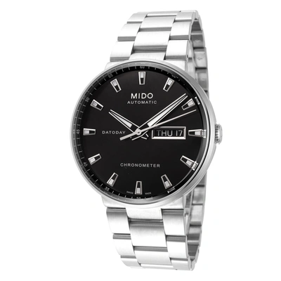 Shop Mido Men's Commander Ii 40mm Automatic Watch In Silver