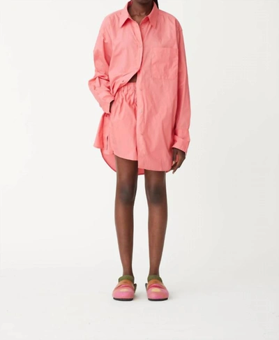 Shop Blanca Cruz Shirt In Magenta In Pink