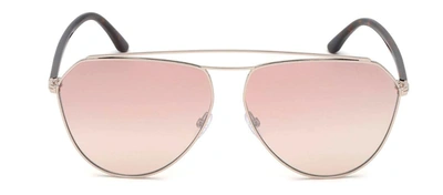 Shop Tom Ford Ft0681 16g Aviator Sunglasses In Pink