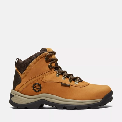 Shop Timberland Men's White Ledge Waterproof Mid Hiker Boot In Brown