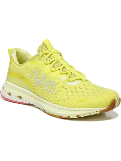 Shop Ryka Activate Womens Fitness Walking Athletic And Training Shoes In Yellow