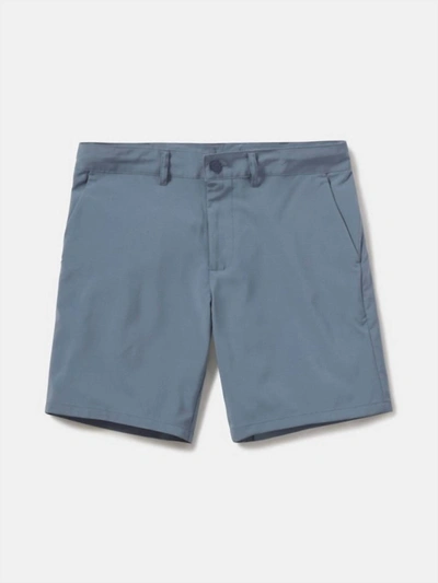 Shop The Normal Brand Hybrid Shorts In Mineral Blue In Grey