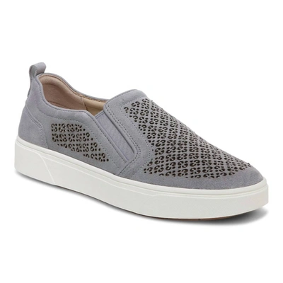 Shop Vionic Women's Kimmie Perf Sneaker - Medium Width In Slate In Grey