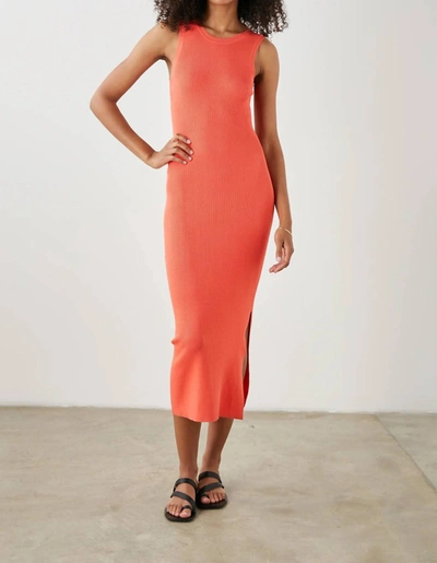 Shop Rails Syd Dress In Coral In Pink