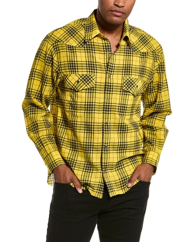 Shop Iro Saraf Wool Shirt In Yellow