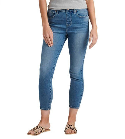 Shop Jag High Rise Valentina Skinny Crop Jean In Boardwalk In Multi