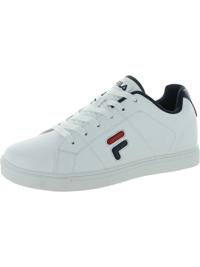 Shop Fila Charleston Mens Lifestyle Low Top Fashion Sneakers In White