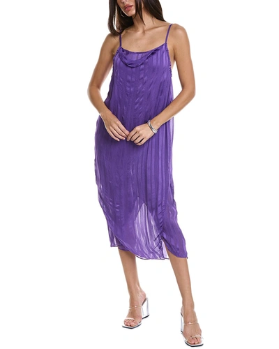 Shop Iro Peria Dress In Purple