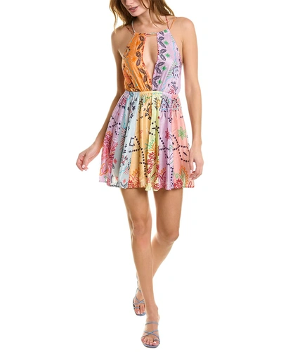 Shop Sundress Crystal Dress In Multi
