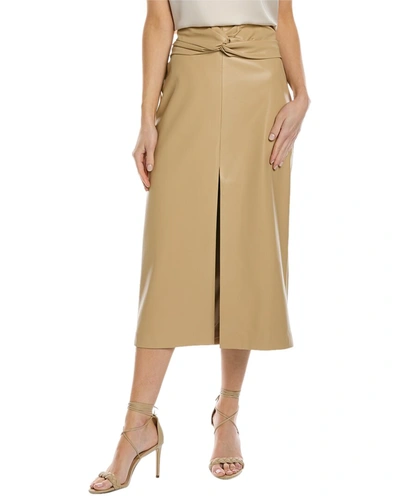 Shop Tanya Taylor Bryna Skirt In Brown