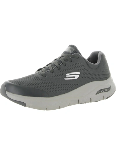 Skechers Arch Fit Mens Performance Running Shoes In Neutral | ModeSens