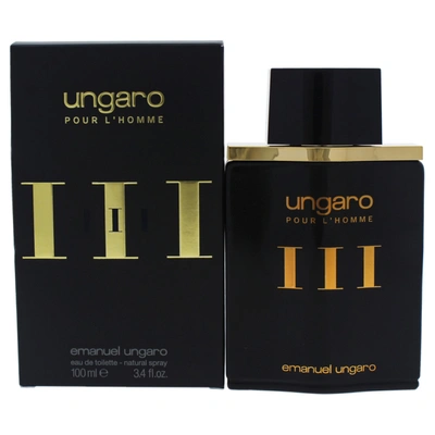 Shop Emanuel Ungaro Ungaro Iii For Men 3.4 oz Edt Spray