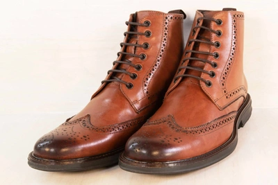 Shop Anatomic Men Portofino Boots In Brown