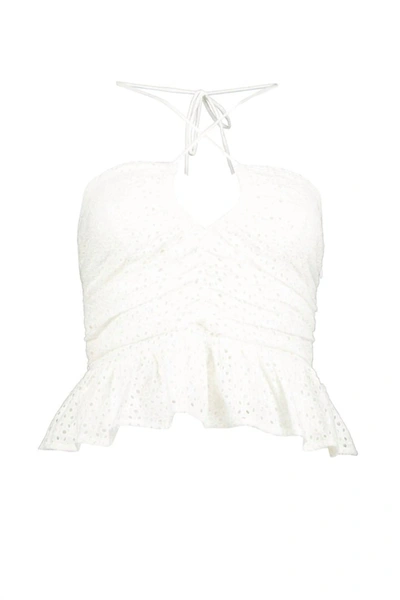 Shop Bishop + Young Aeries Halter Top In White