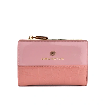 Shop Gunas New York Madison Wallet In Pink
