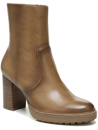 Shop Naturalizer Catie Womens Leather Heels Mid-calf Boots In Multi