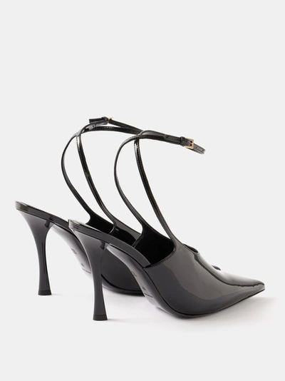 Shop Givenchy Show 95 Patent-leather Pumps In Black