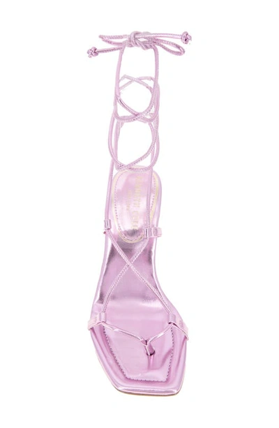Kenneth Cole Women's Belinda Ankle Tie High Heel Sandals In Lavendar