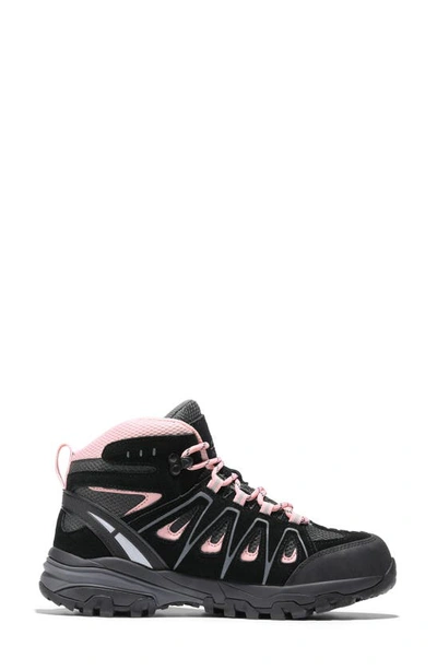 Shop Nortiv8 Waterproof Hiking Boot In Black/ Pink