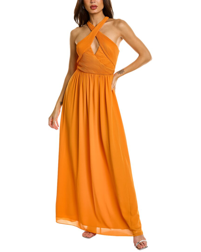 Shop One 33 Social One33social The Joann Maxi Dress In Orange