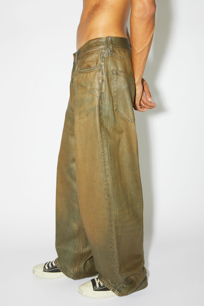 Acne Studios Super Baggy Fit Jeans - 2023 In Mid Blue