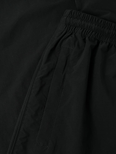 Shop Alexander Wang Women Wang Puff Logo Track Pants In 001 Black