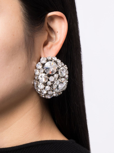 Shop Area Women Crystal Cluster Earrings