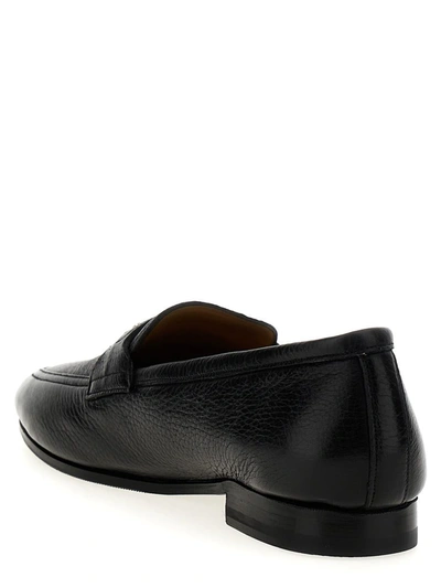Shop Bally 'pesek' Loafers In Black
