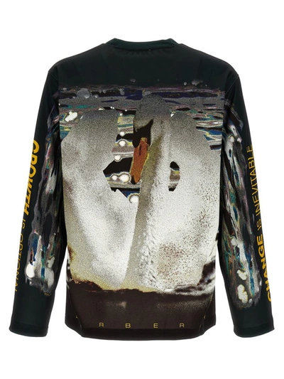 Shop Burberry 'football' Sweatshirt In Multicolor