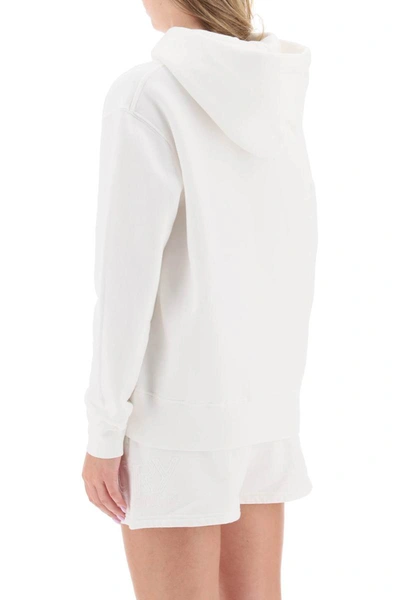Shop Autry Hoodie With Logo Embroidery In White