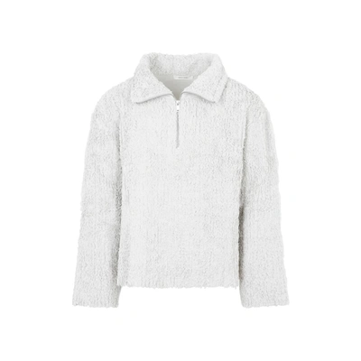 Shop Craig Green Handmade Loopback Pullover Sweater In White