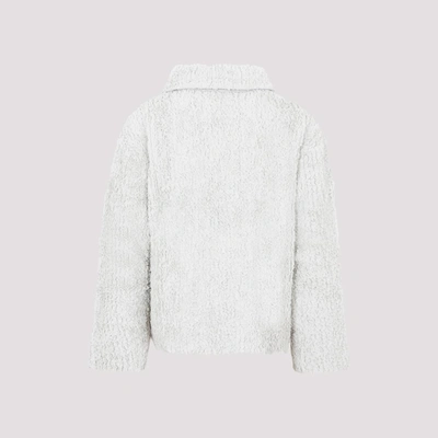 Shop Craig Green Handmade Loopback Pullover Sweater In White