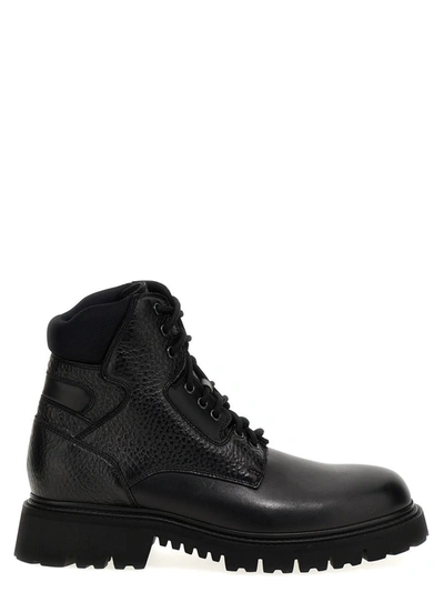 Doucal's Doucals X Neil Barrett Ankle Boots In Black