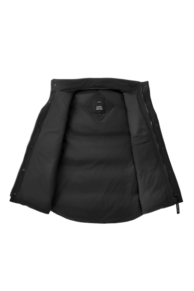 Shop Canada Goose Black Label Men Garson Vest In 61 Black