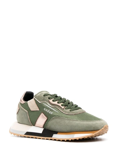 Shop Ghoud Sneakers In Military/pink