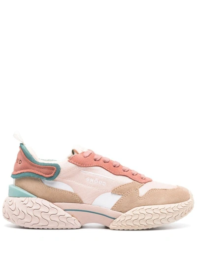 Shop Ghoud Sneakers In Pink/water