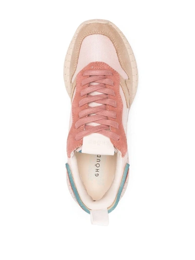 Shop Ghoud Sneakers In Pink/water